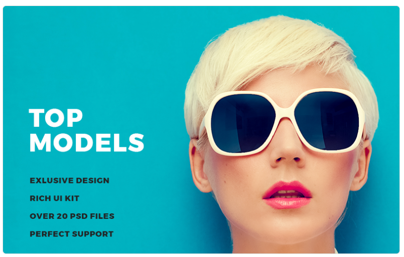 Top Models Website Template 1.0