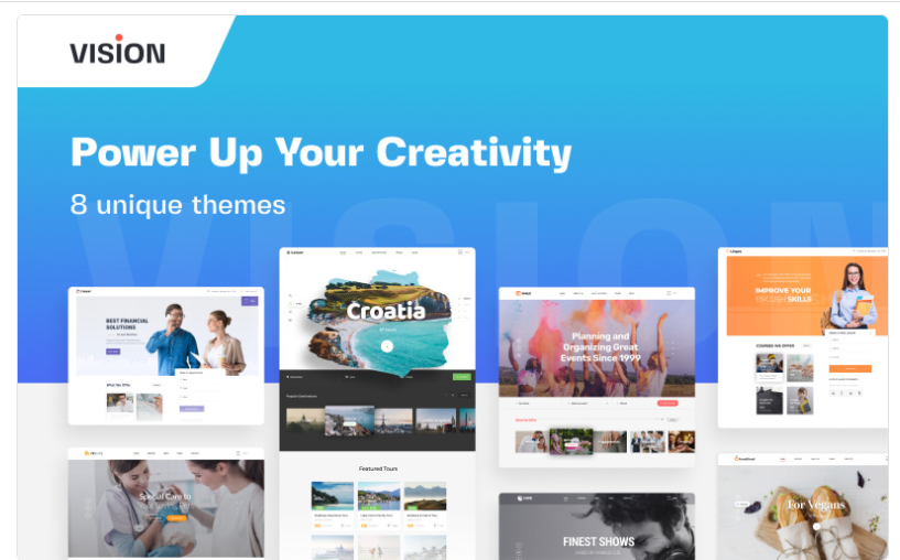 Vision - Responsive Multipurpose Website Template 1.0
