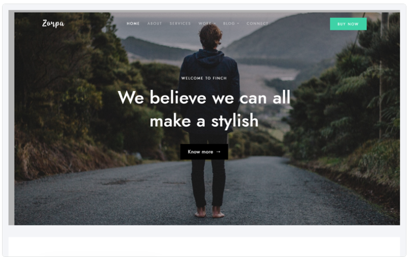 Zorpa - Creative Multipurpose HTML5 Website Template
