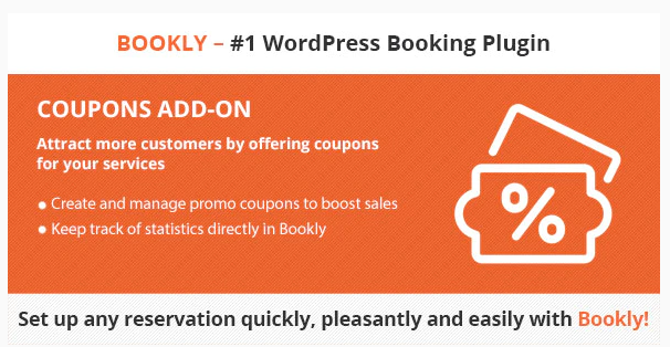Bookly Coupons (Add-on)