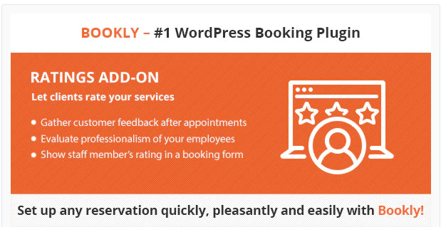Bookly Ratings (Add-on)