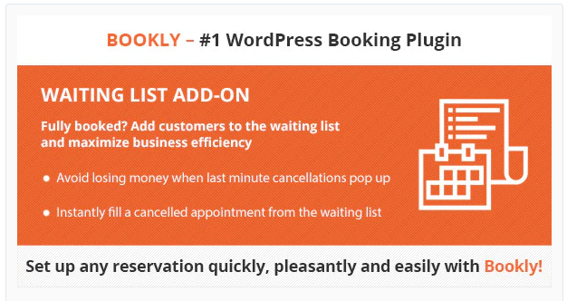 Bookly Waiting List (Add-on)