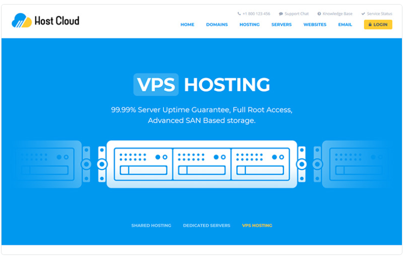 Host Cloud Website Template 1.0