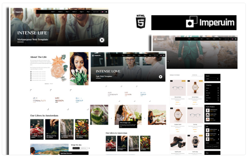 Imperuim Multipurpose Website Template 1.0