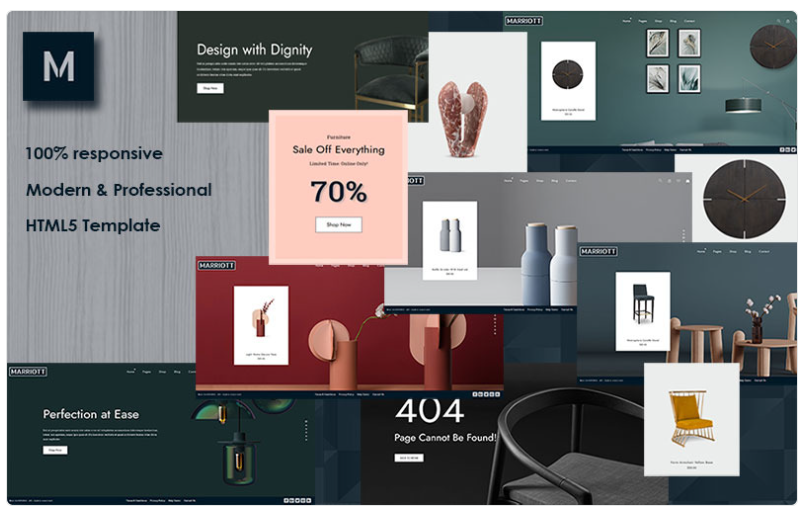 Marriott - Furniture Store HTML Website Template 1.0