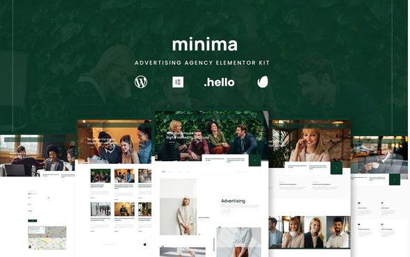 Minima - Advertising & Business Agency Elementor Template Kit
