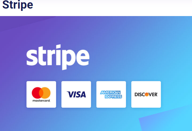 User Registration Stripe