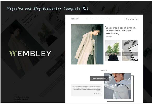 Wembley - Blog & Magazine Elementor Template Kit