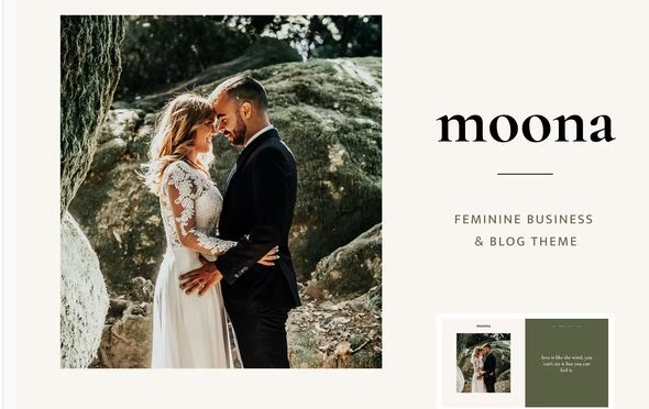 Moona - Feminine Business & Blog Theme
