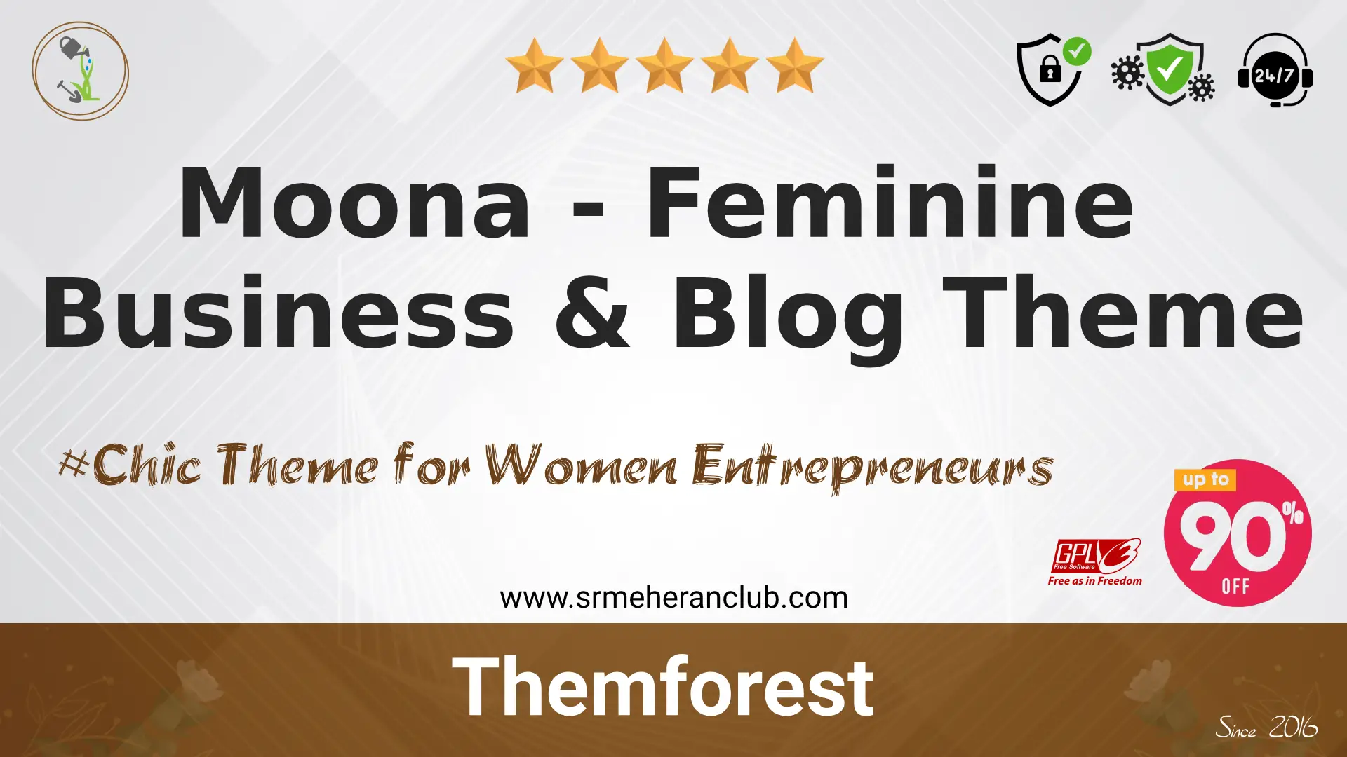 Moona – Feminine Business & Blog Theme