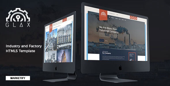 Glax - Industry HTML Template