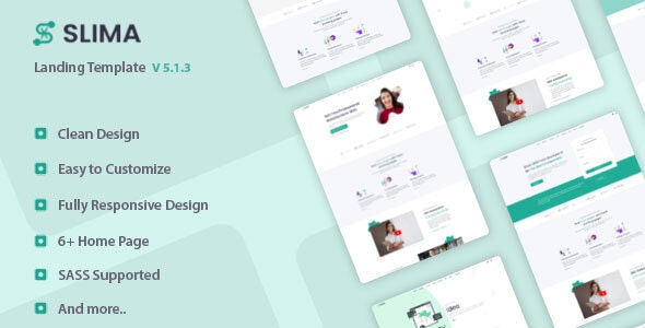 Slima - Creative Responsive HTML Template