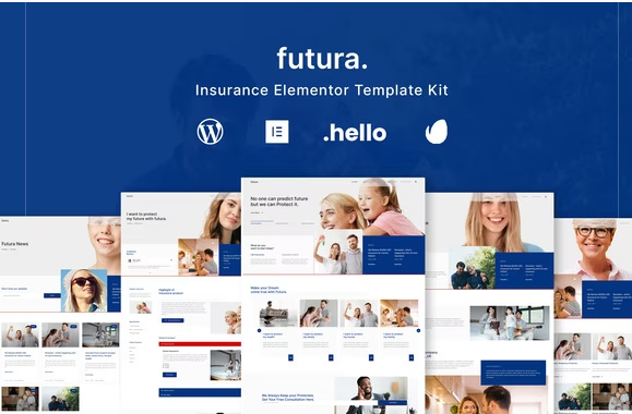 Futura - Insurance Elementor Template Kit