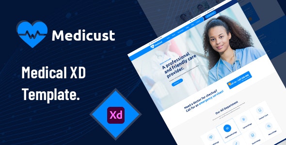 Medicust - Health and Medical XD Template