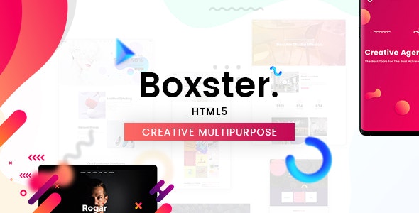 Boxster - Creative Multi-Purpose HTML5 Template