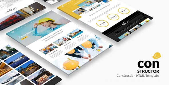 Constructor | Construction HTML Template