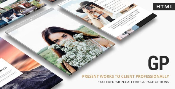 GrandP - Photography HTML Template