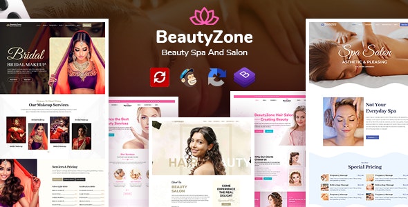 BeautyZone: Beauty Spa Salon & Massage HTML Template