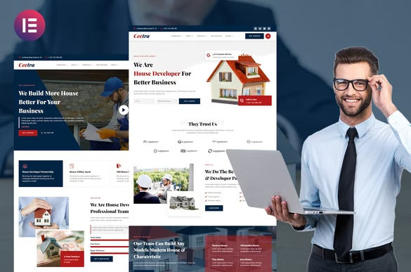 Product Image - Ceetra – House Developer Agency Elementor Template Kit