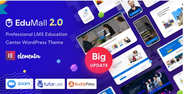 EduMall - Professional LMS Education Center WordPress Theme 4.0.5