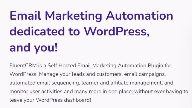 FluentCRM Pro Email Marketing Automation 2.9.20