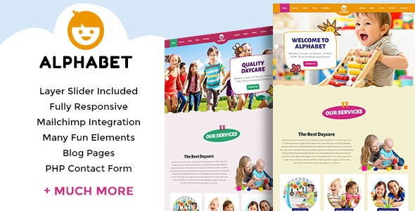 Alphabet - Daycare / School HTML5