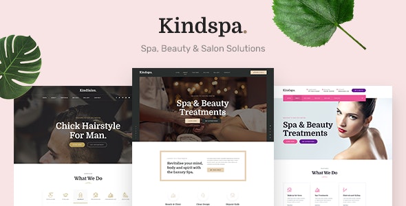 Kindspa - Spa and Beauty Salon HTML5 Template