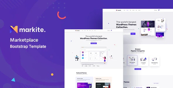 Markit - Digital Marketplace HTML5 Template