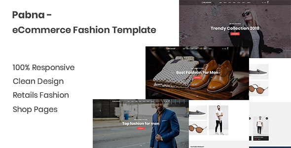 Pabna - eCommerce Fashion Template