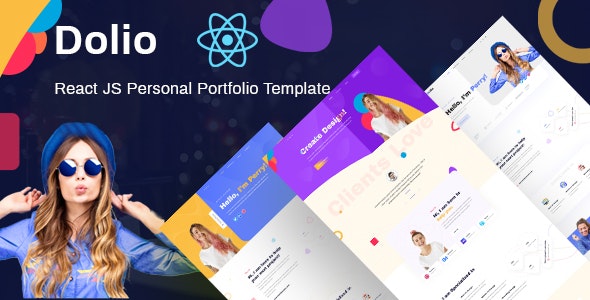 Dolio - React JS Personal Portfolio Template