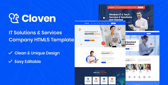 Cloven - IT Solutions And Services Company HTML5 Template