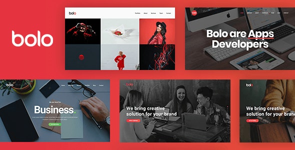 Bolo - Creative Multipurpose Website Template