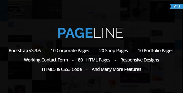 PageLine - Bootstrap Based Multi-Purpose HTML5 Template