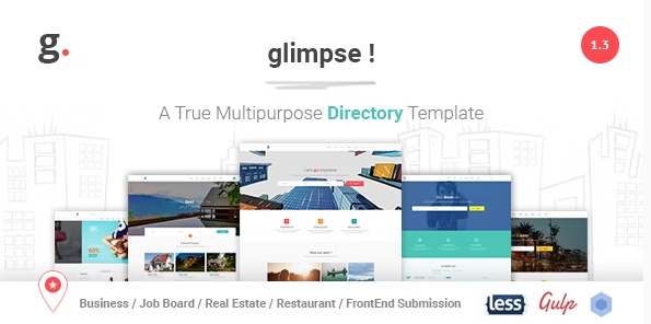 Glimpse Multipurpose Directory Template