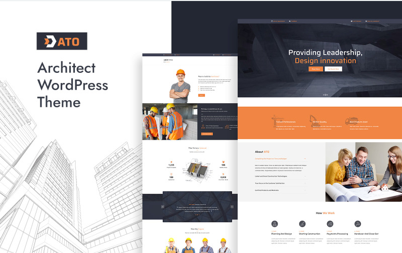 ATO – Construction WordPress Theme