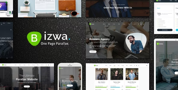 Bizwa - One Page Parallax