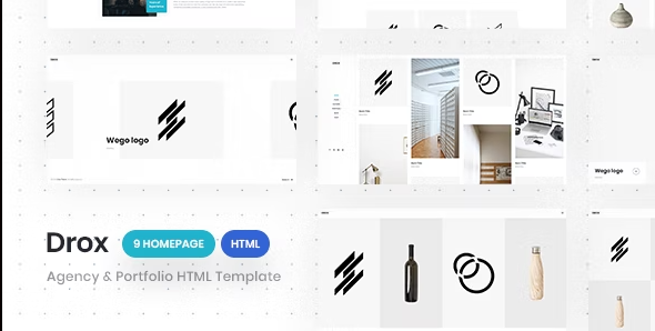Drox - Agency & Portfolio HTML5 Responsive Template