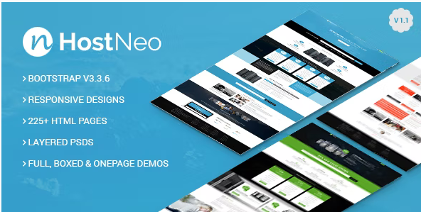 HostNeo - Professional Web Hosting Responsive HTML5 Template