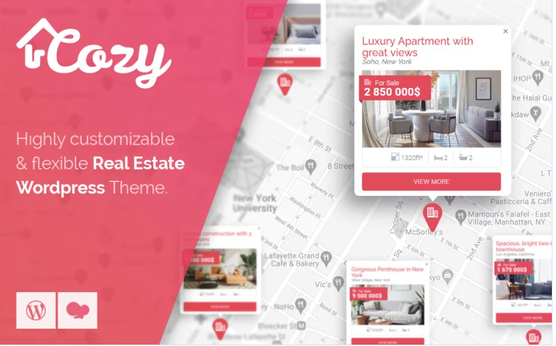 Product Image - Cozy – Real Estate WordPress Theme