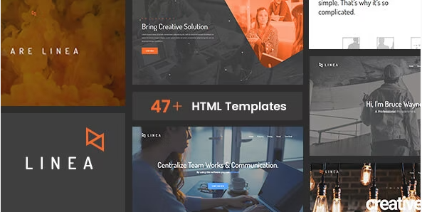 Linea Bootstrap 4.5 - Portfolio, Creative, Agency and Multipurpose Website Template