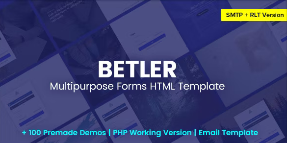 Betler - Multipurpose Forms HTML Template