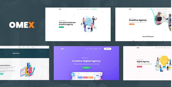 Omex - Startup and SaaS Template