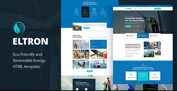 Eltron - Alternative Energy HTML Template