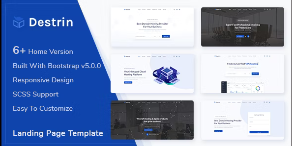 Destin - Bootstrap 5 Landing Page Template