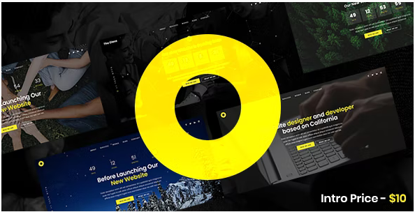 Oleos - Creative Coming Soon Website Template