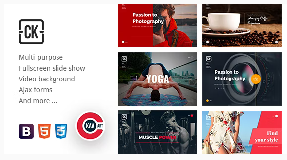 CK - Coming Soon Creative HTML Multipurpose Template