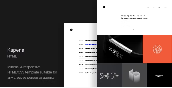 Kapena - Responsive Portfolio HTML Template