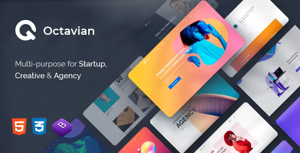 Octavian - Multipurpose Creative HTML5 Template