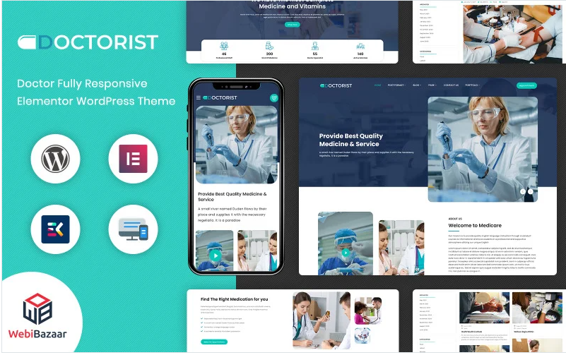 Product Image - Doctorist – Multipurpose Doctor Medical WordPress Theme Product Image - Doctorist – Multipurpose Doctor Medical WordPress Theme