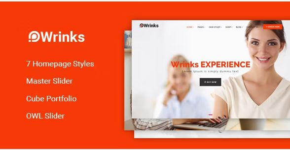 Wrinks - Multipages Business HTML5 Template